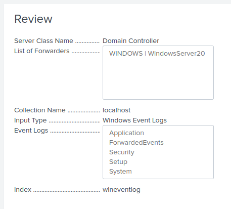 Forwarding Server Data