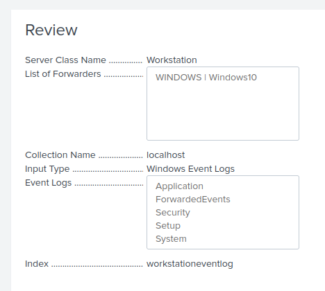 Forwarding User Data